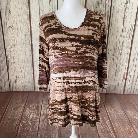 Logo Lori Goldstein tunic size medium